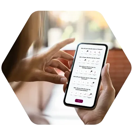 Den NovoDaily Fragebogen ausfüllen.